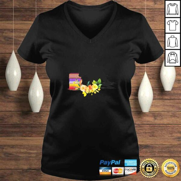 Horse Barrel Racing Design For Women  Cowgirl Flowers TShirt