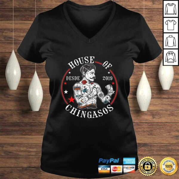 House Of Desde Chingasos 2019 Funny Boxing Tattoo Shirt