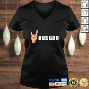 Houston Ouston Hand Gesture Shirt For Houston Lovers Texas 1 Houston Ouston Hand Gesture Shirt For Houston Lovers Texas 2