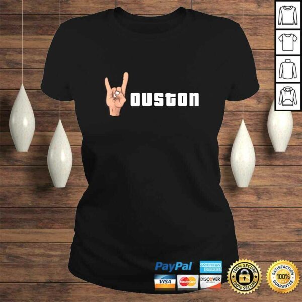 Houston Ouston Hand Gesture Shirt For Houston Lovers Texas