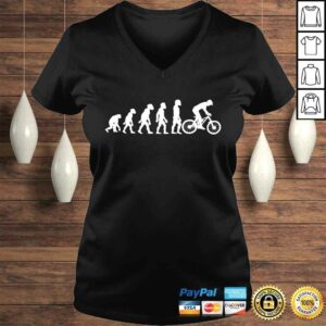 Human Mountain Biking Evolution Bike MTB Biker Rider Shirt