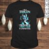 I Am A Trapped In A Human Body Dragon T-shirt
