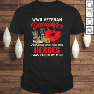 I Am A Veteran – WWII Veteran Daughter Tee T-Shirt I Am A Veteran – WWII Veteran Daughter Tee T-Shirt