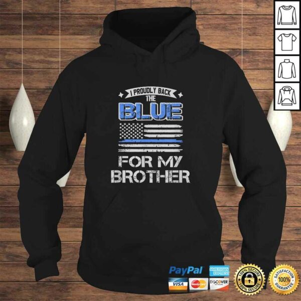 I Back The Blue For My Brother TShirt