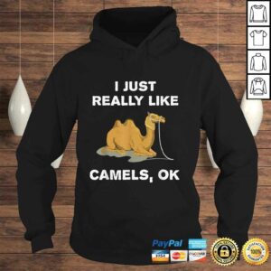 I Just Really Like Camels OK Funny Camel V-Neck T-Shirt 3 I Just Really Like Camels OK Funny Camel V Neck T Shirt 4