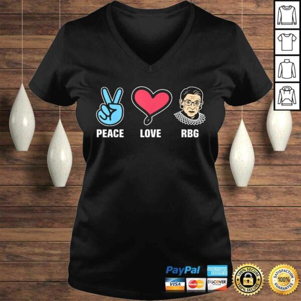 I Love Ruth Bader Ginsburg RBG Gift Design Idea RBG! V-Neck T-Shirt