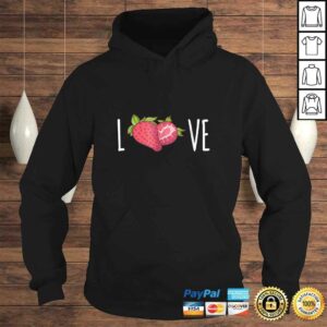I Love Strawberries Shirt Strawberry Lovers Vegan Shirt 3 I Love Strawberries Shirt Strawberry Lovers Vegan Shirt 4