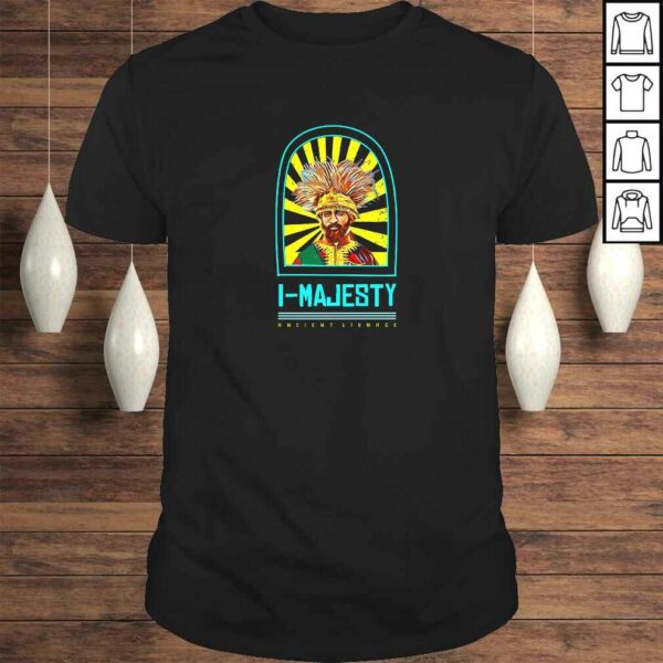 I-Majesty Selassie Sun Beam Rasta Shirt King Jersey