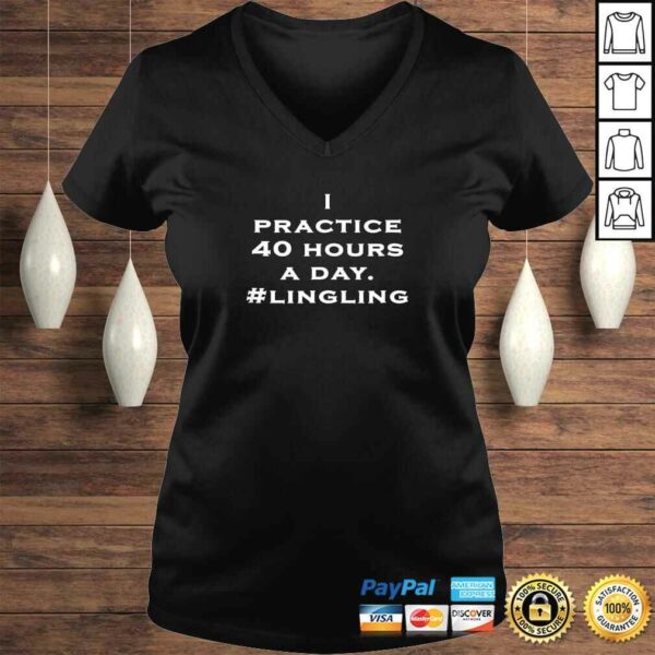 I Practice 40 Hours A Day Violin Orchestra Band TShirt