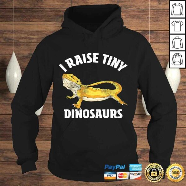 I Raise Tiny Dinosaurs Bearded Dragon Mom Dad Kids Shirt