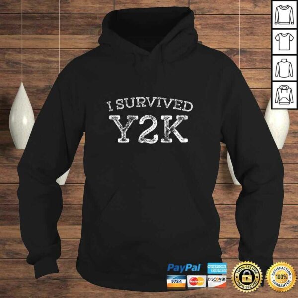 I Survived Y2K Survivor Year 2000 Funny Graphic TShirt