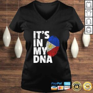IT'S IN MY DNA Filipino Flag Philippines Pride Mens Womens Gift TShirt 1 ITS IN MY DNA Filipino Flag Philippines Pride Mens Womens Gift TShirt 2