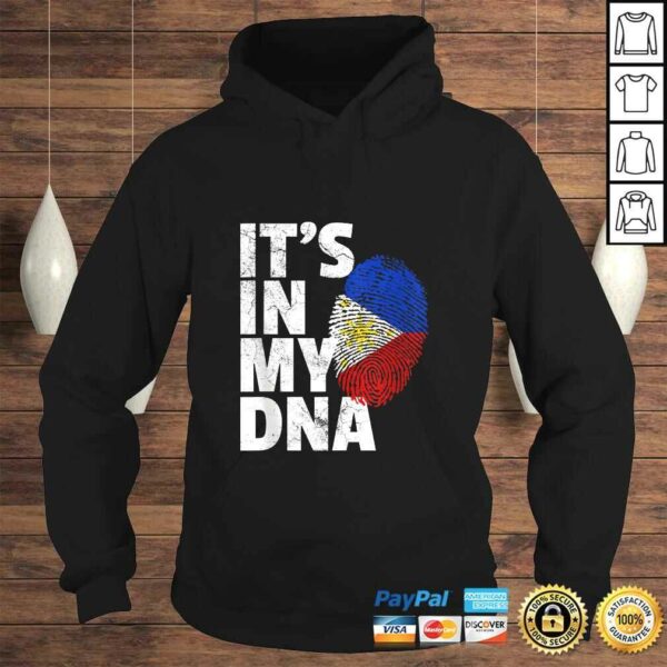 IT’S IN MY DNA Filipino Flag Philippines Pride Mens Womens Gift TShirt