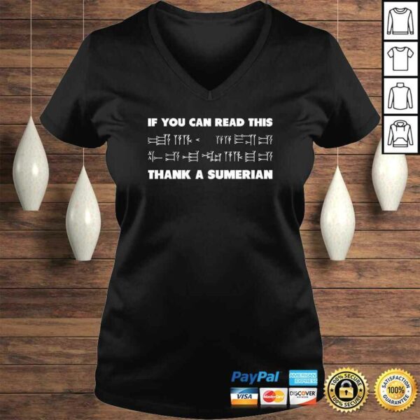 If You Can Read This Sumerian Cuneiform Archaeology Humor TShirt