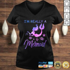 Im Really a Mermaid Shirt Funny Mermaid Costume Outfit