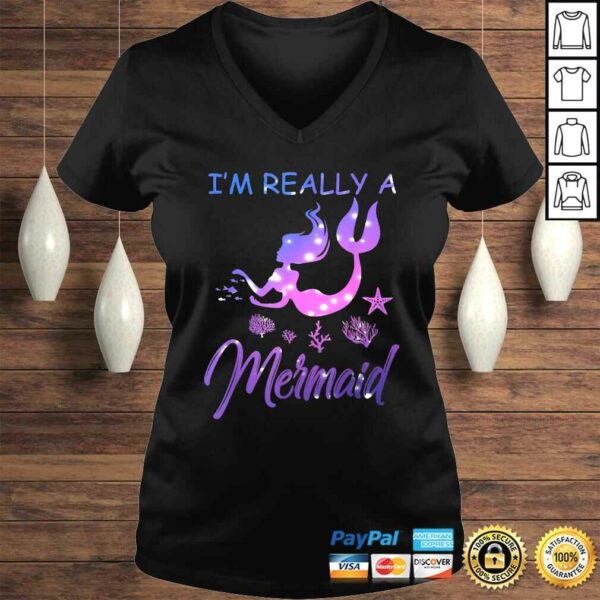 Im Really a Mermaid Shirt Funny Mermaid Costume Outfit