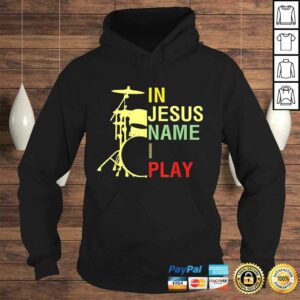 In Jesus Name I Play Vintage Drum TShirt 3 In Jesus Name I Play Vintage Drum TShirt 4