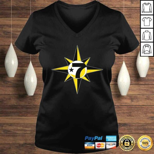 In the Name Of Allah 7 Logo Crescent Star 5 percent TShirt