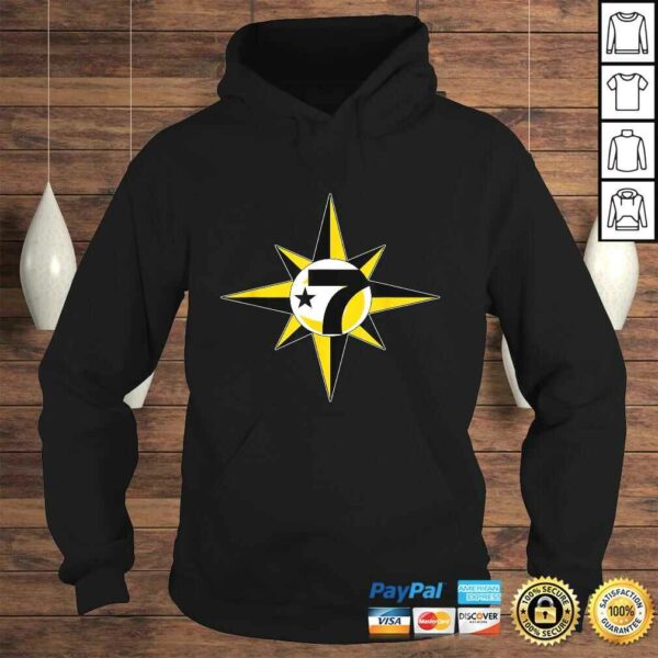 In the Name Of Allah 7 Logo Crescent Star 5 percent TShirt