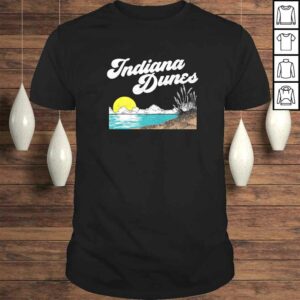 Indiana Dunes National Park Retro Vintage 80’s TShirt Gift Indiana Dunes National Park Retro Vintage 80’s TShirt Gift