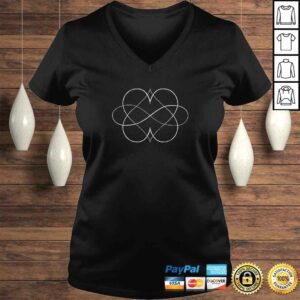 Infinite Love Double Heart Symbol Polyamory Vintage T-shirt 1 Infinite Love Double Heart Symbol Polyamory Vintage T shirt 2