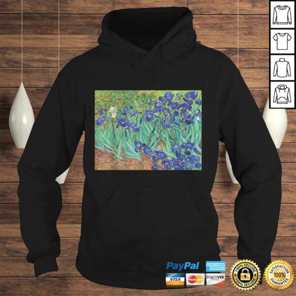 Irises Vincent van Gogh PostImpressionism Art Painting Tee Shirt