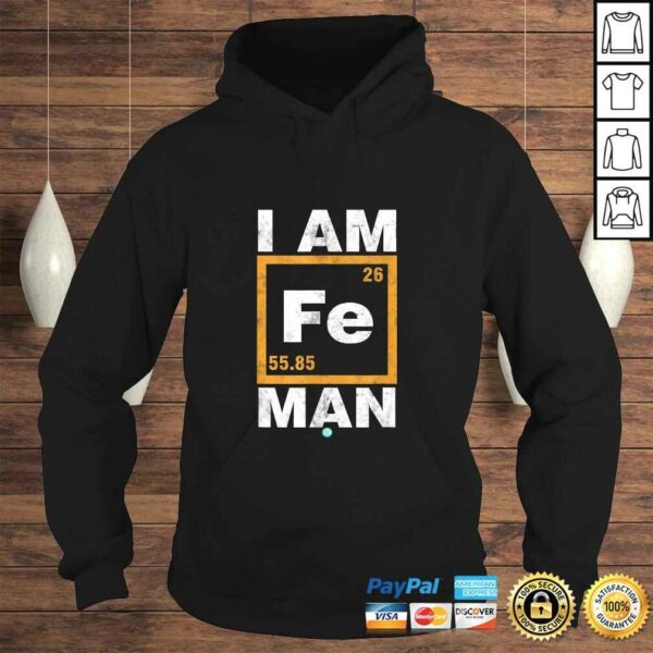 Iron (Fe) Man Shirt Funny Periodic ElemenShirt TShirt