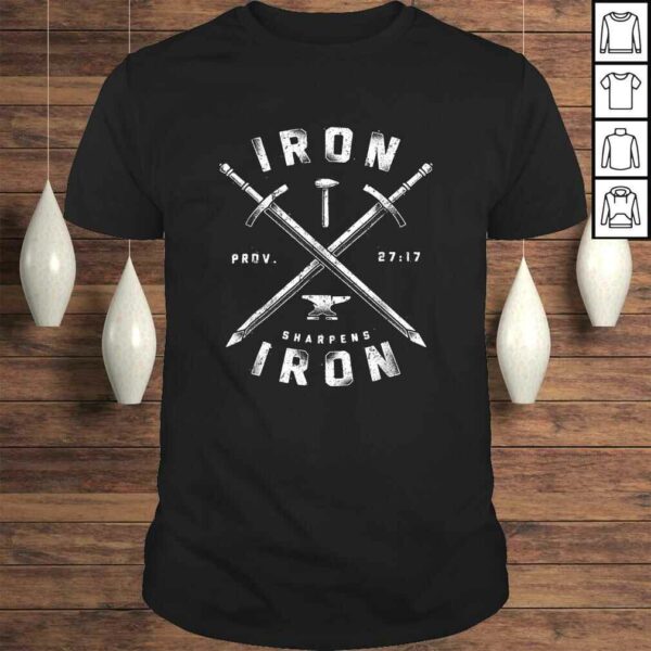 Iron Sharpens Iron – Men Women Athletic Shirt