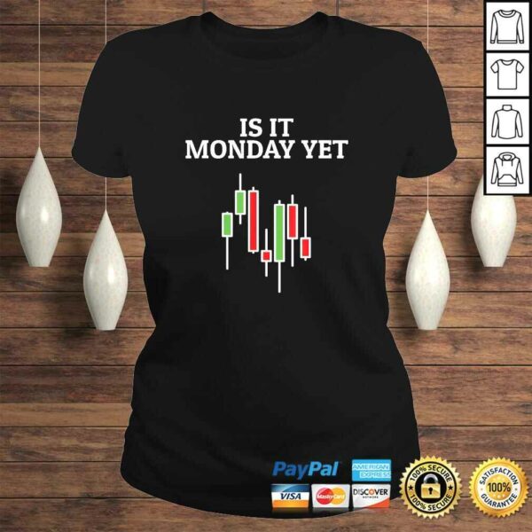 Is It Monday YeShirt Funny Stock Market Traders Gift