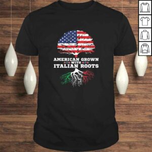 Italy Roots Gift American Grown Italian Roots Italia Tee T-Shirt Italy Roots Gift American Grown Italian Roots Italia Tee T-Shirt
