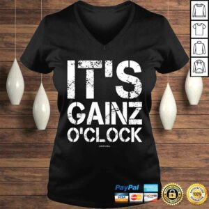 It's Gainz O'clock - Its Gains Oclock Funny WorkouShirts 1 Its Gainz Oclock Its Gains Oclock Funny WorkouShirts 2