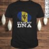 It’s In My DNA Barbados Cool Barbadian Gifts Afro Bajan Flag Shirt