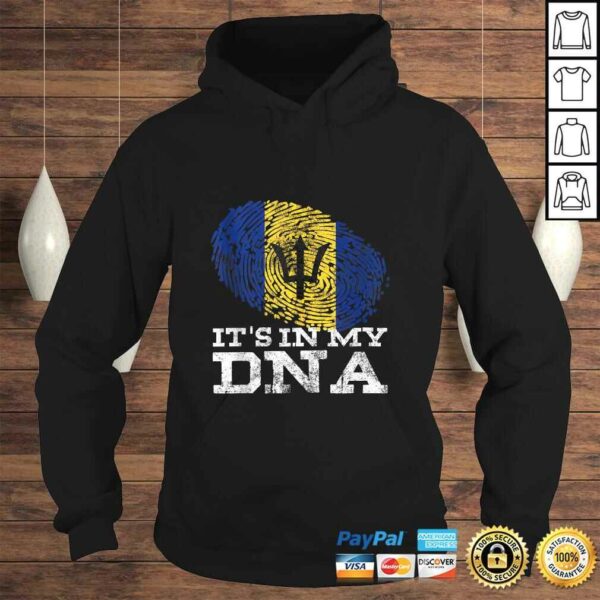 It’s In My DNA Barbados Cool Barbadian Gifts Afro Bajan Flag Shirt