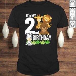 It’s My 2nd Birthday Zoo Theme Birthday Safari Jungle Animal Tee Shirt It’s My 2nd Birthday Zoo Theme Birthday Safari Jungle Animal Tee Shirt
