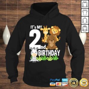 It's My 2nd Birthday Zoo Theme Birthday Safari Jungle Animal Tee Shirt 3 Its My 2nd Birthday Zoo Theme Birthday Safari Jungle Animal Tee Shirt 4