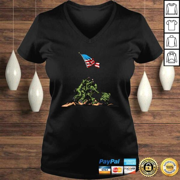 Iwo Jima Flag Raising Shirt