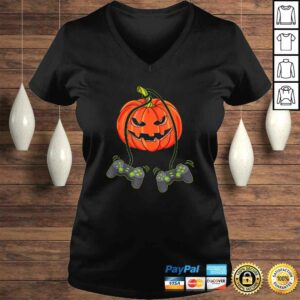 Jack O Lantern Video Gamer Controllers Halloween Boys Kids Gift TShirt 1 Jack O Lantern Video Gamer Controllers Halloween Boys Kids Gift TShirt 2