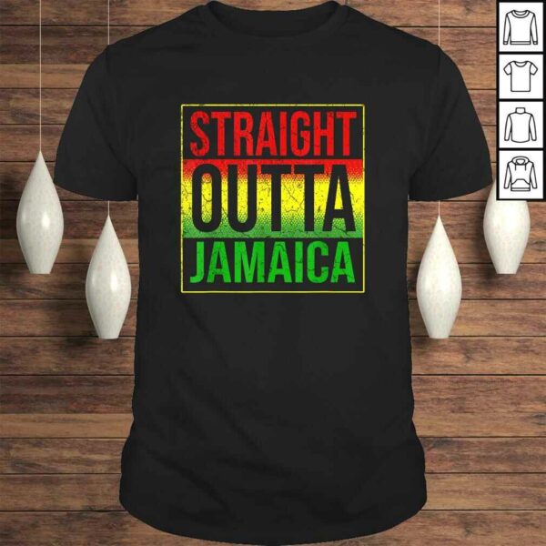 Jamaica Straight Outta Jamaica Rasta Shirt