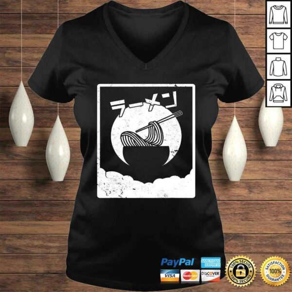 Japanese Shirt. Retro Style Ramen, Anime Gift TShirt