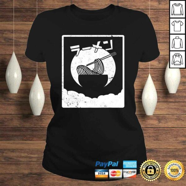 Japanese Shirt. Retro Style Ramen, Anime Gift TShirt