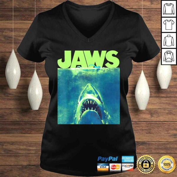 Jaws Surfacing Neon Poster Logo Shirt