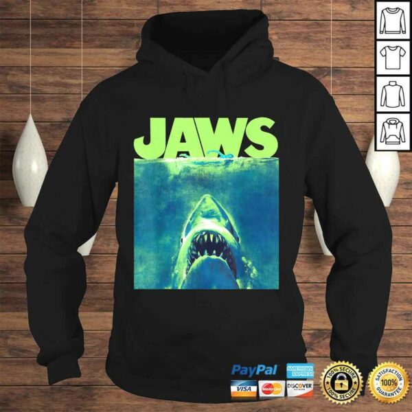 Jaws Surfacing Neon Poster Logo Shirt