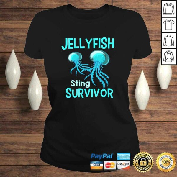 Jellyfish Sting Survivor Funny Sarcastic Injury TShirt