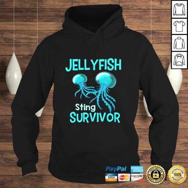 Jellyfish Sting Survivor Funny Sarcastic Injury TShirt