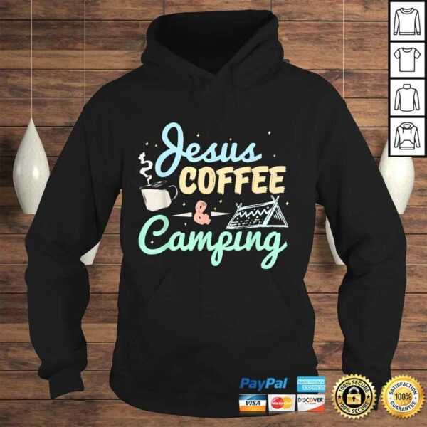 Jesus Coffee and Camping Shirt Camping TShirt