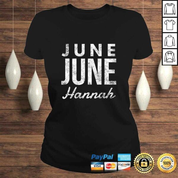 June June Hannah TShirt