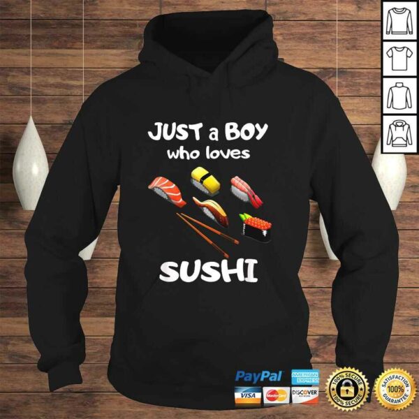 Just A Boy Who Loves Sushi Shirt – Boy Toddler Sushi Lover TShirt