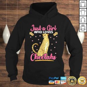 Just A Girl Who Loves Cheetahs African Savanna Zookeeper TShirt 3 Just A Girl Who Loves Cheetahs African Savanna Zookeeper TShirt 4