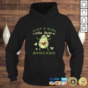 Just a Girl who Loves Avocado Funny Guacamole Vegan Shirt 3 Just a Girl who Loves Avocado Funny Guacamole Vegan Shirt 4