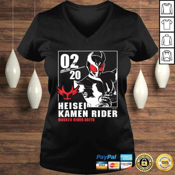 Kamen Rider Agito Heisei Rider Anniversary Shirt